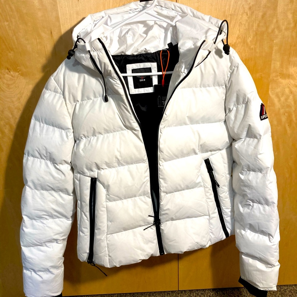 NWT SUPERDRY SPIRIT SPORTS PUFFER JACKET